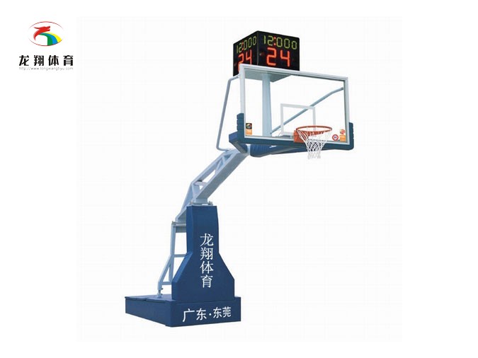 LX-001高檔電動液壓籃球架